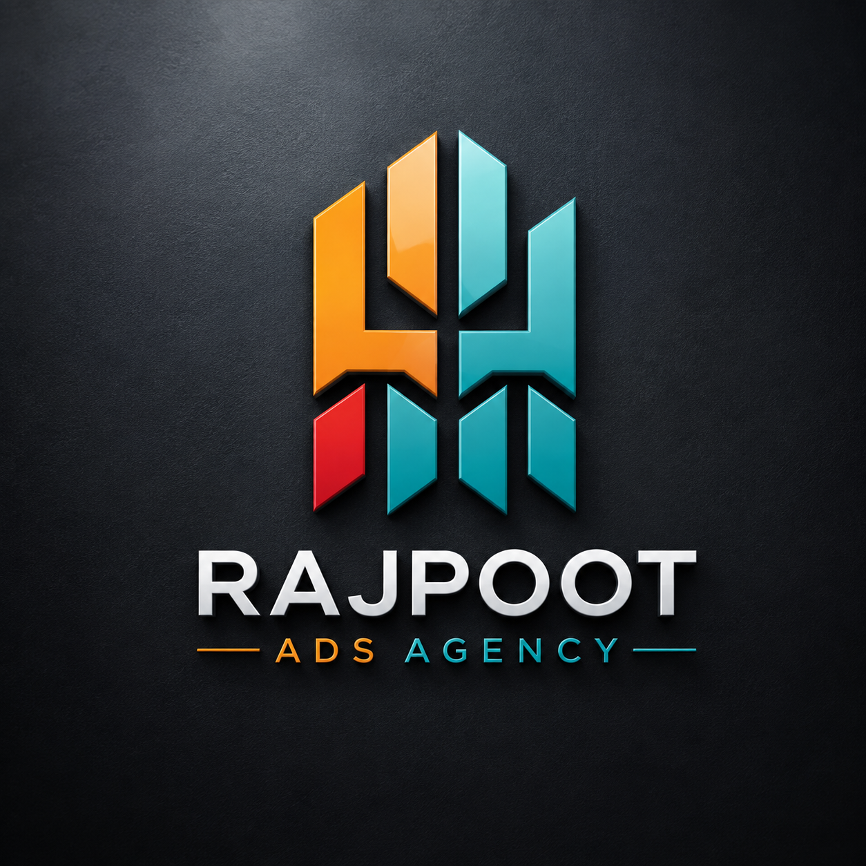 RAJPOOT ADS AGENCY logo
